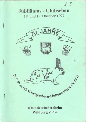 Katalog Clubschau 1997