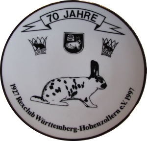 Erinnerungsteller 70-jähriges